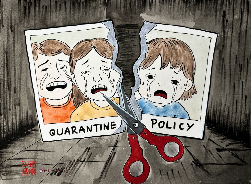 Desperate Kids crying for Mommy: Inhumanity of Shanghai's  Quarantine Policy